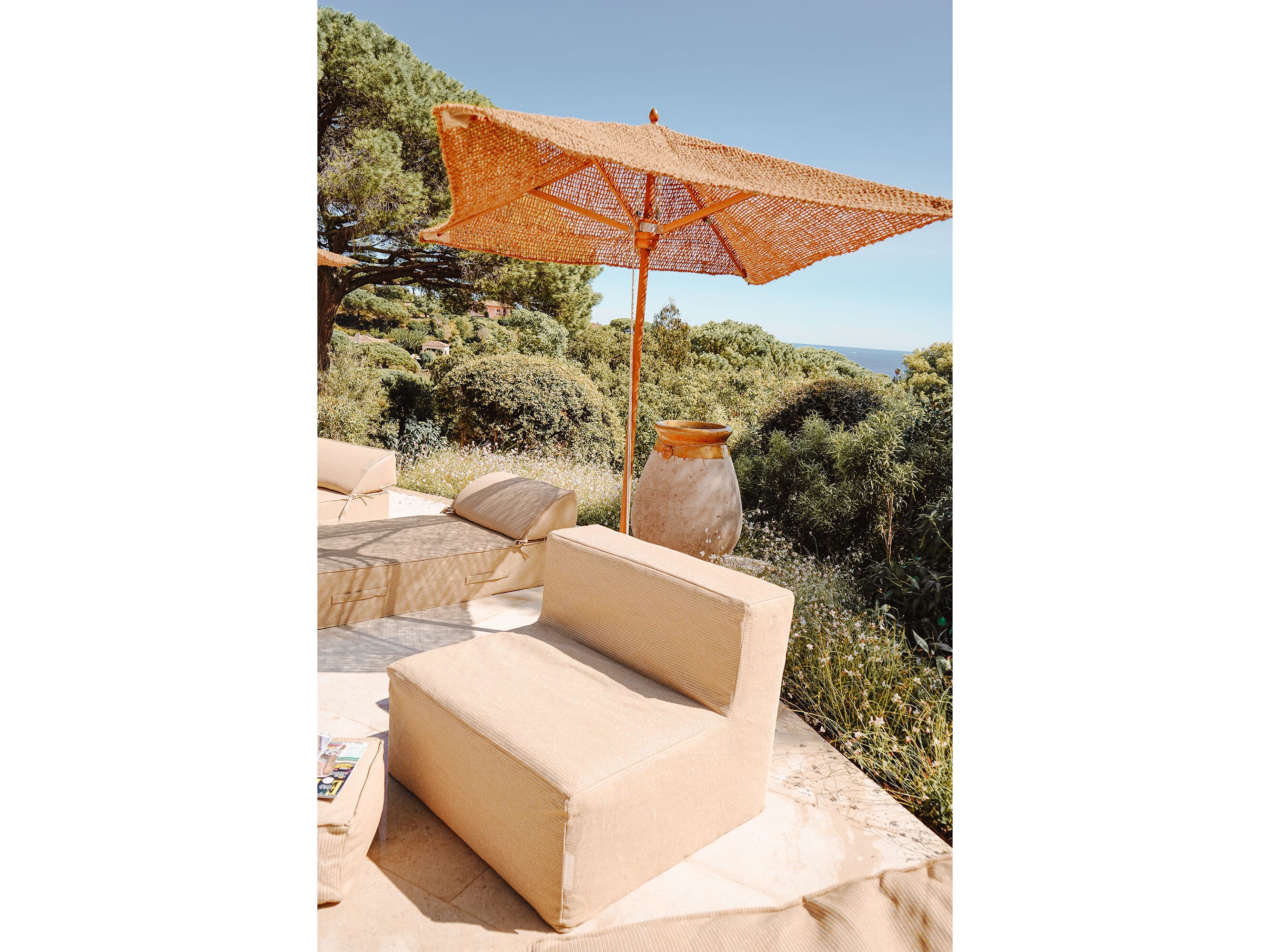 Тканевое садовое кресло MX HOME CF-E-BR ARCH-00059403 - Вид №1