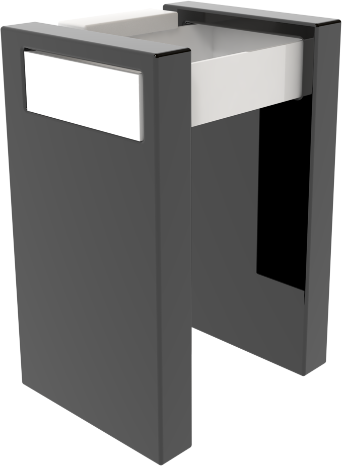 BXLACOL60BWLC2 Напольная раковина стоящая GSG CERAMIC BOX