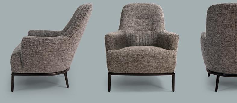 Borzalino Кресло из ткани с подлокотниками sun-id-1357791 - Вид №1