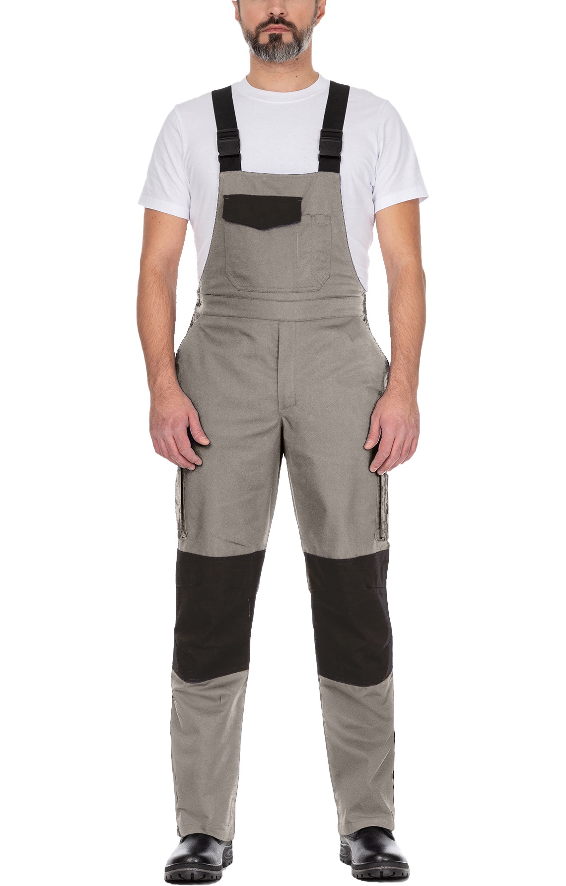 4956815 Костюм  NEW 2 серый песок с серым хаки STATUS  Летняя спецодежда  размер 52-54/182-188  - Вид №7