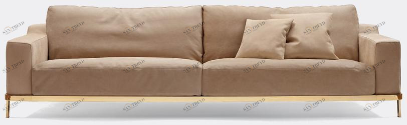 Nube Italia Кожаный диван Odilon sun-id-1487387