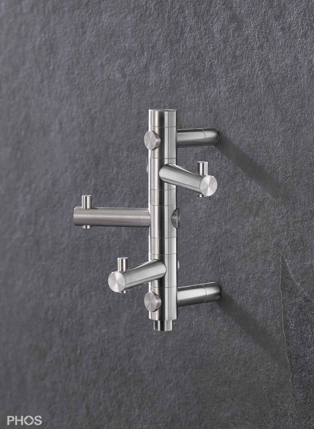 GH3 Настенный крючок с 3 вращающимися крючками PHOS  - Вид №1