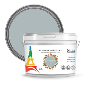 Краска для стен и потолков Paritet матовая цвет классический серый 2.5 л