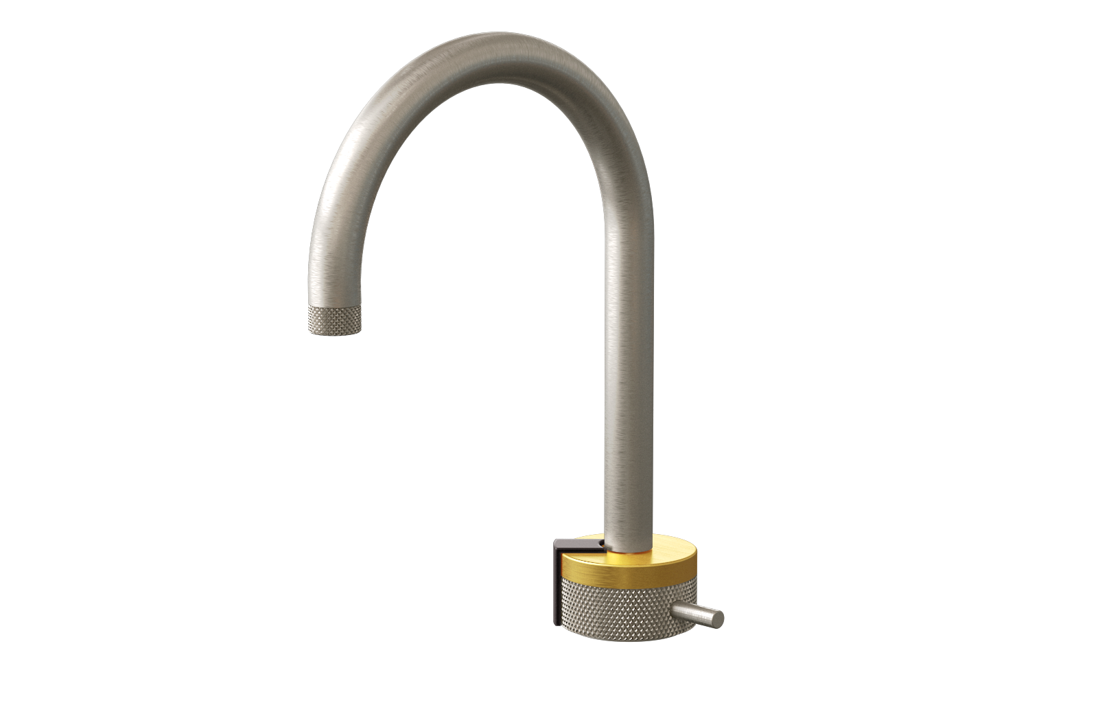 E-11502-R1BAU-L2GM-SN Однорычажный прогрессивный смеситель для раковины - излив 16см GRAFF MOD+