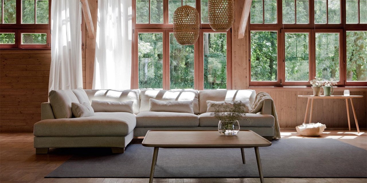 Диван Brandon угловой баклажановый SITS ДИЗАЙНЕРСКИЕ, BRANDON 191907 Фиолетовый  - Вид №2