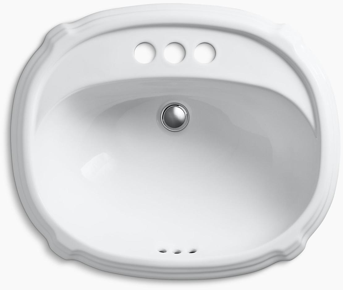 K-2189-4-95 Накладная раковина на столешницу  прямоугольная Kohler  - Вид №2