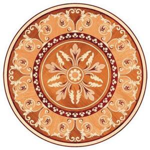 Художественный паркет Da Vinci Розетка 26-150 Дуб Селект (Гладкая) х1000диаметр мм.