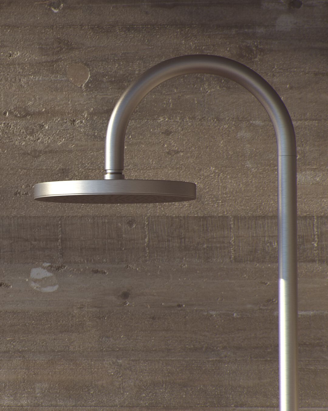 Открытый душ из нержавеющей стали Zucchetti ARCH-00023676 - Вид №3