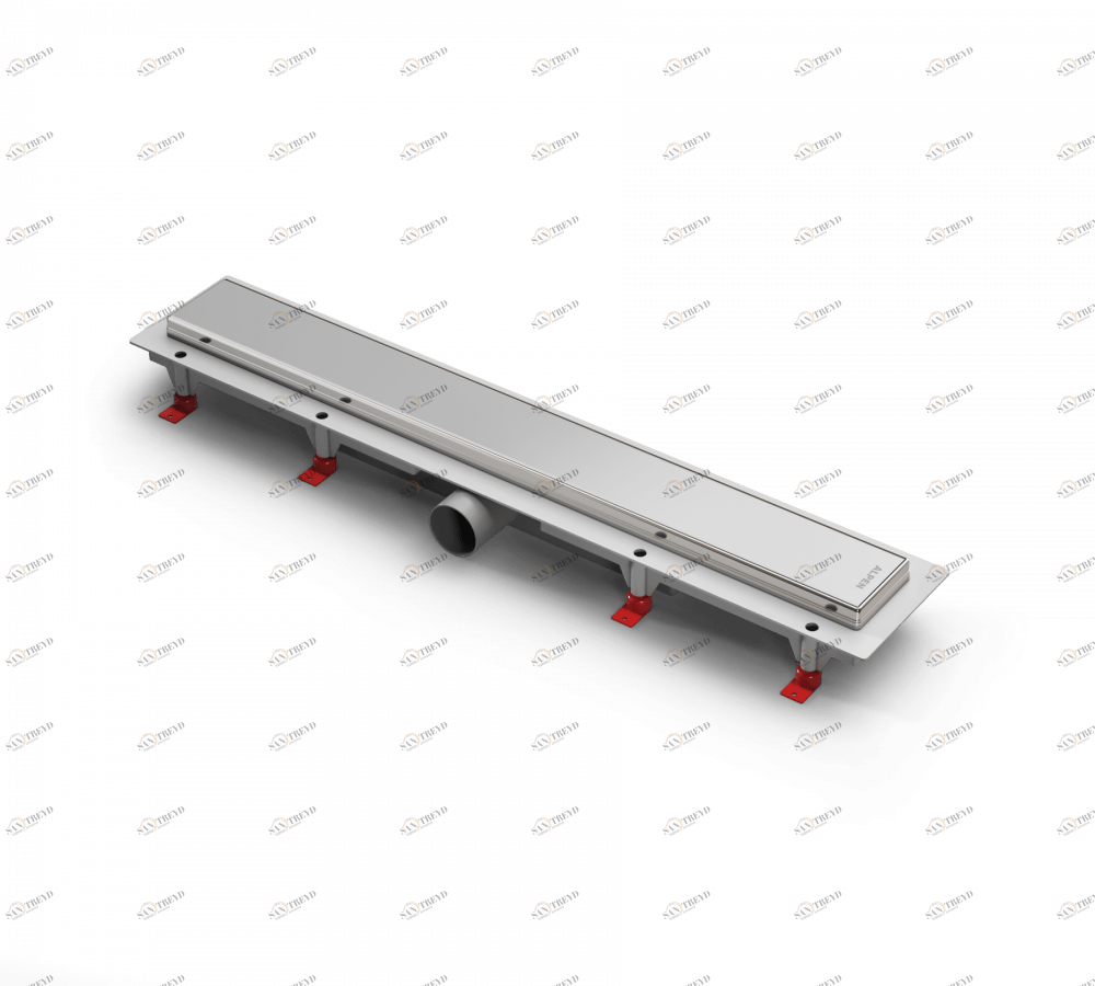 Водоотводящий желоб ALPEN Klasic/Floor ALP-750KN с рамкой 