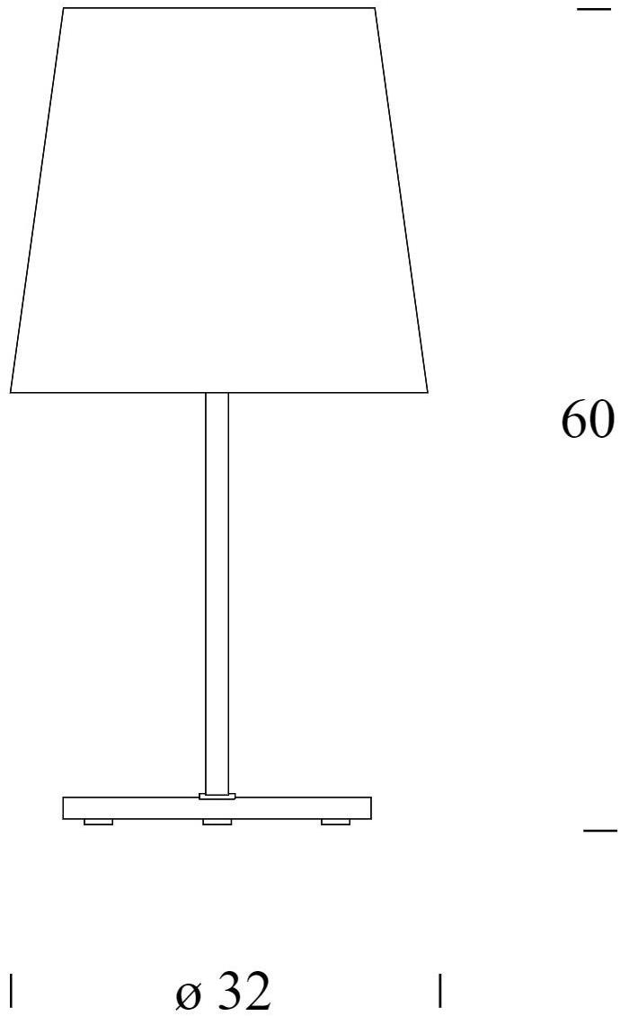 FontanaArte Настольная лампа с диммером 3247 sun-id-1368358 - Вид №3