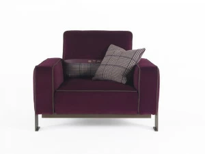 ETRO Home Interiors Мягкое бархатное кресло с подлокотниками Klee E.kle.221.a