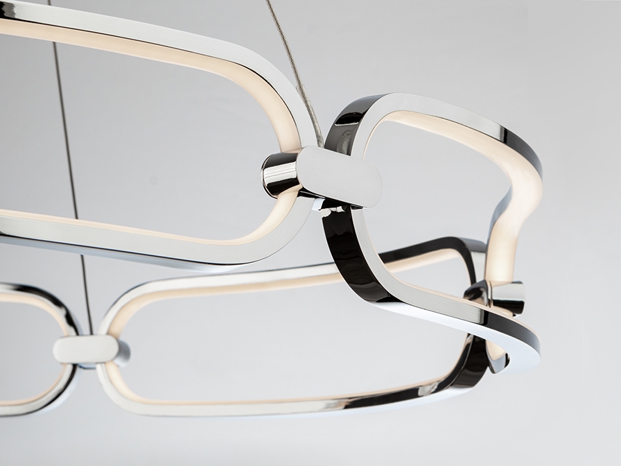 085592 Подвесной светильник Ø47 хром Schuller Colette - Вид №1