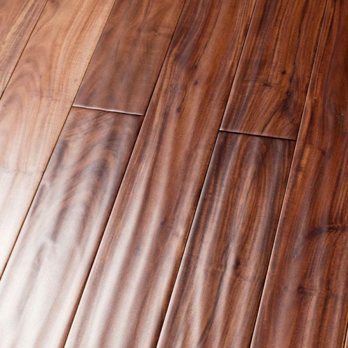 Массивная доска Magestik floor Под лаком (экзотика) Состаренная Акация (Гладкая) 910х122 мм MGK Magestic floor 2600300168 - Вид №4