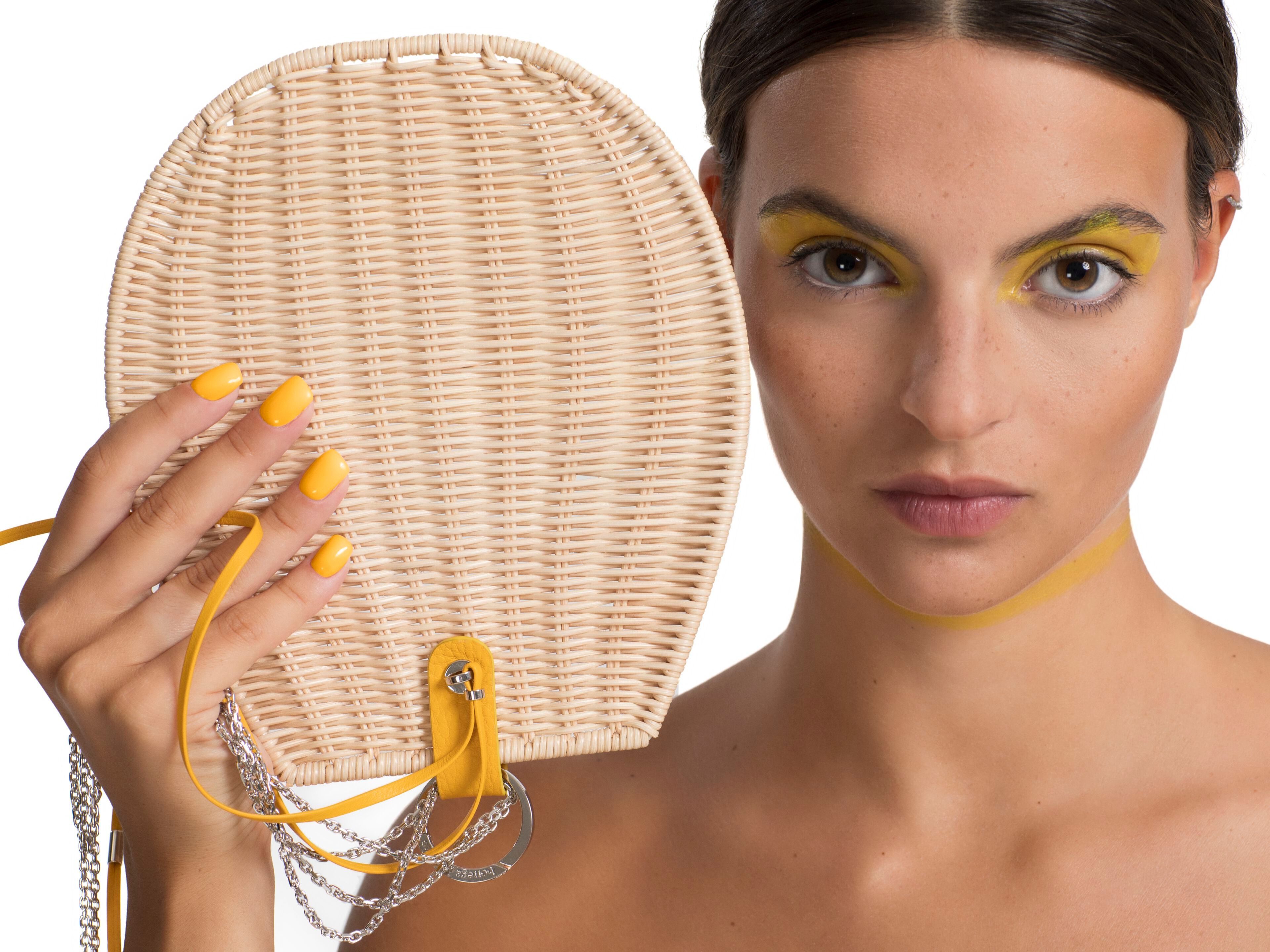 Веер из медуллина Bottega Intreccio GIGÌ ARCH-00150449 - Вид №4