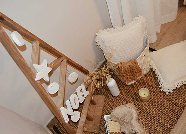 NS500 Пино Ноэль с рождественскими мотивами. Dekoraniaevents Navidad 