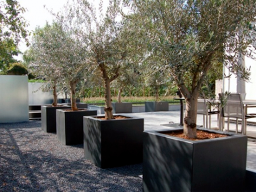 Кашпо коллекции "Ардена" АD-01-47 100/100/60 ГеоПластБорд GPBST-62 - Вид №2