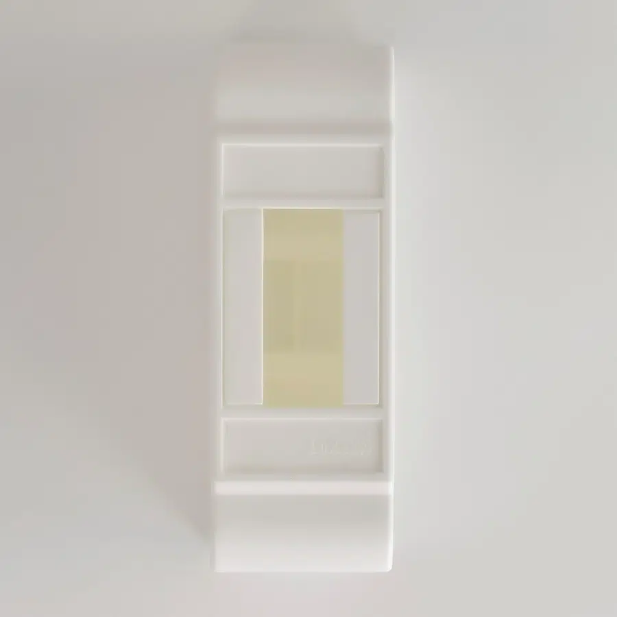 LUXRAY Наружный щиток ШРН-П-S2 пластиковый, распределительный, под 2 модуля LEZARD 731-2000-0S2