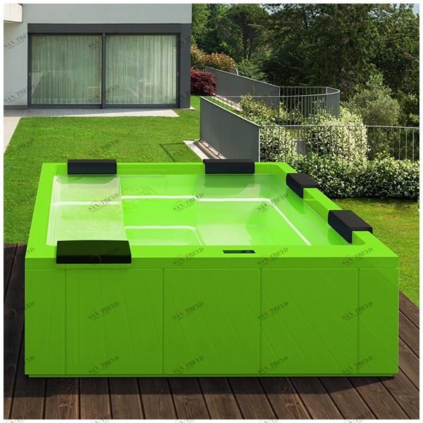 Бассейн Gruppo Treesse Maya Plus-V232I-S прямоугольный встроенный салатовый PLUSV232IS