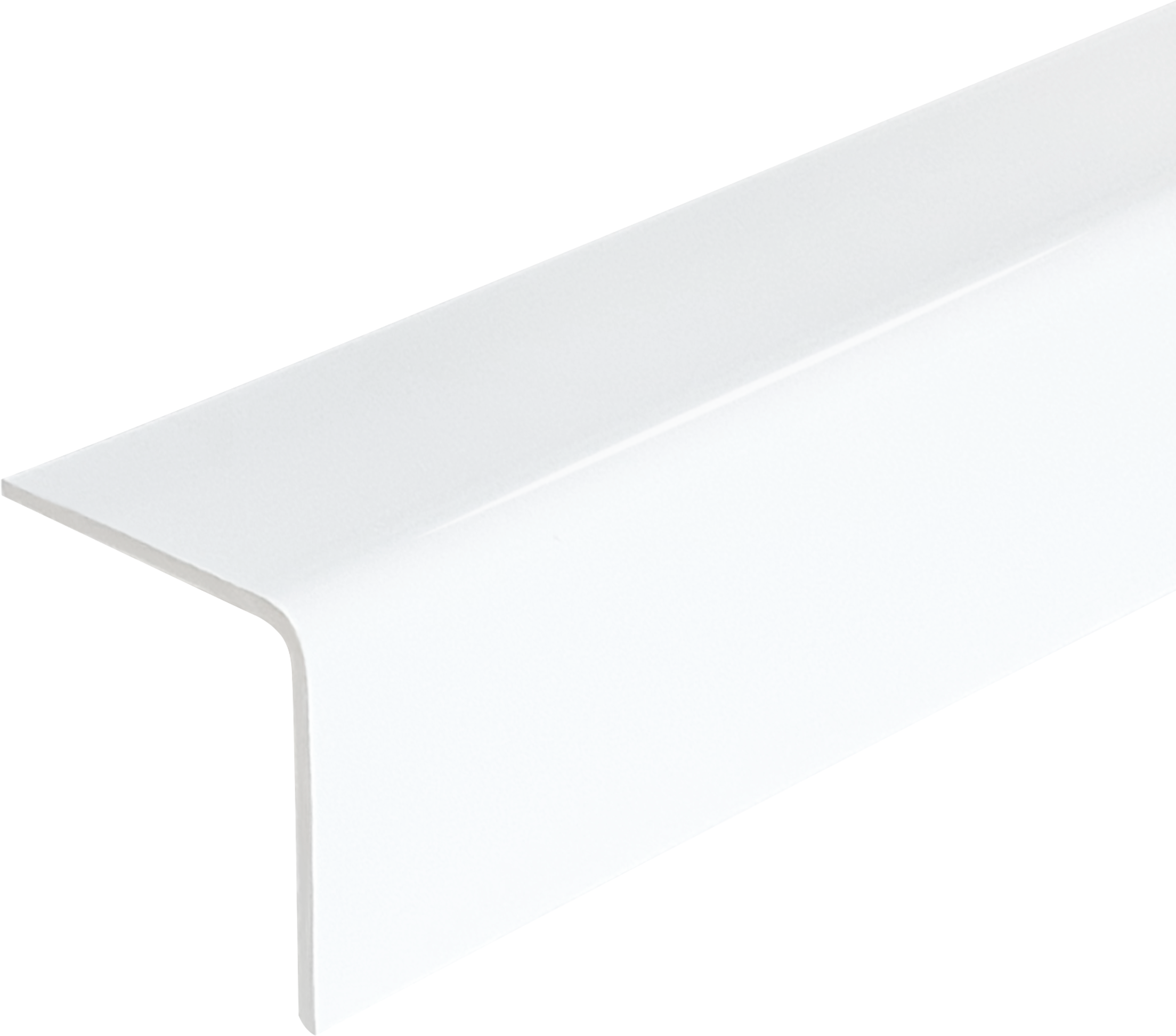 82638729 Уголок ПВХ наружный 30x30x2700 мм керамика белый STLM-0032577 Santreyd