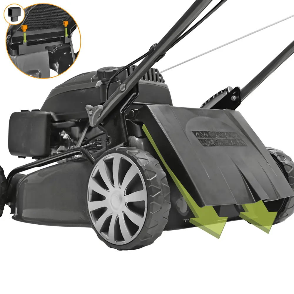 Газонокосилка бензиновая самоходная Carver LMG-3653DMS 4.9 л.с. 52.5 см STLM-2159630 - Вид №5