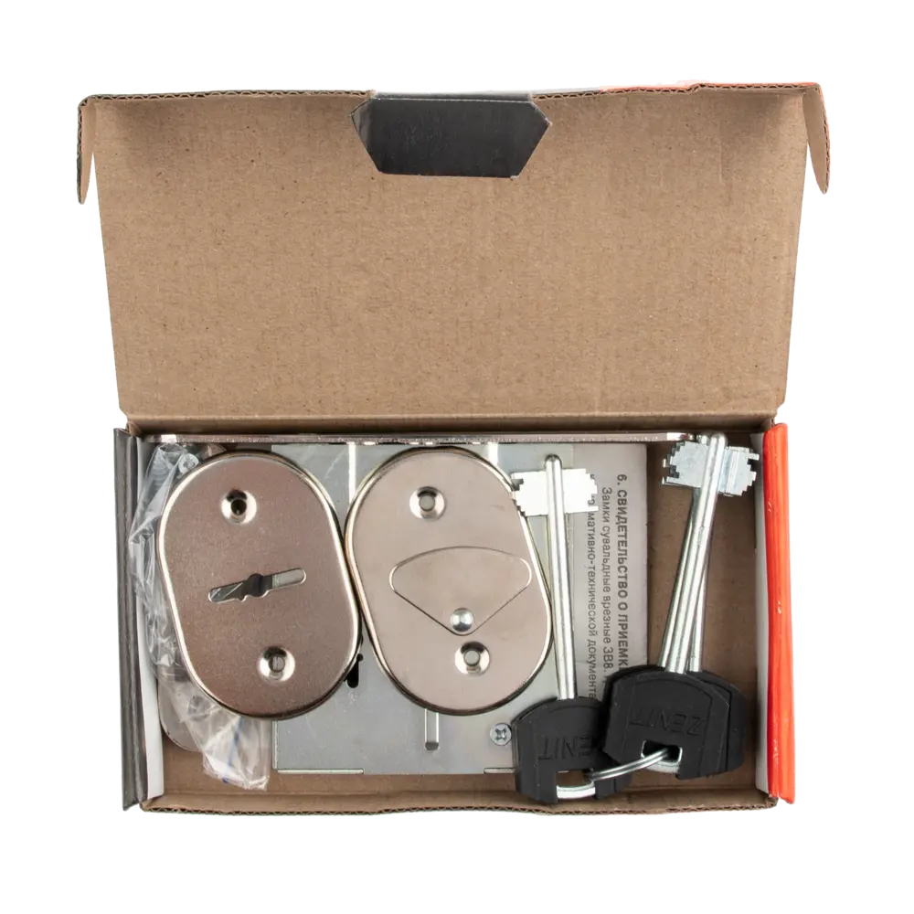 ЗЕНИТ Сувальдный врезной замок ЗВ8-6.3 для входных дверей 85302639 STLM-0061034 - Вид №5