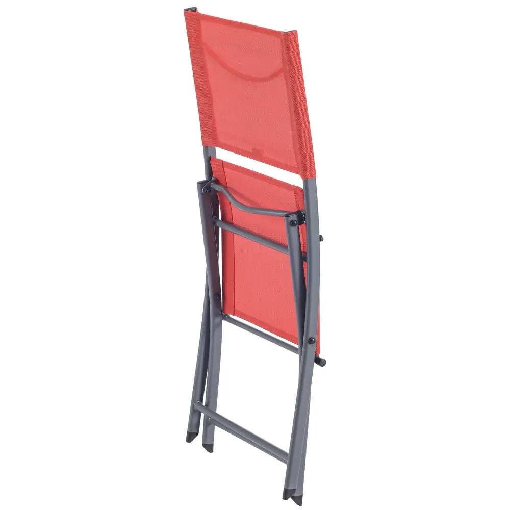 Стул Naterial Emys Origami складной 52x42x83 см сталь красный 81956393 STLM-2172913  - Вид №2