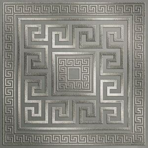 Декор Спарта серый 600х600