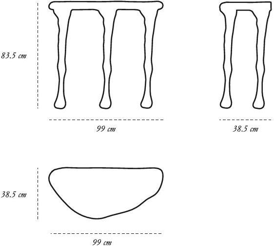 Scarlet Splendour Консоль-полумесяц из латуни Fools' gold sun-id-1395841 - Вид №3