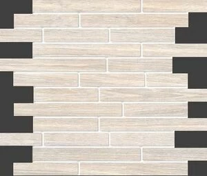 Граните Вуд Классик Мозаика светло-бежевый 300x358