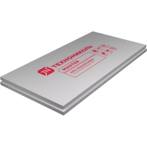 Экструдированный пенополистирол XPS 100 мм Техноплекс 580x1180 мм 0.68 м²