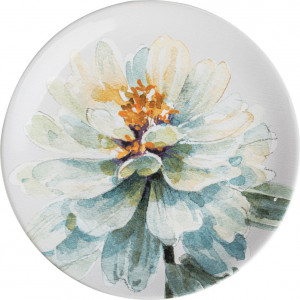 10672204 Certified International Тарелка закусочная Certified Int. Весенний Букет. Голубой цветок 23см, керамика Керамика