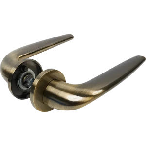 Дверная ручка Armadillo Twin URS, без запирания, цвет античная бронза