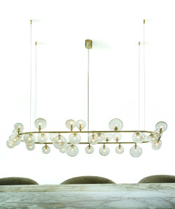 Выдувное стекло светодиодный подвесной светильник