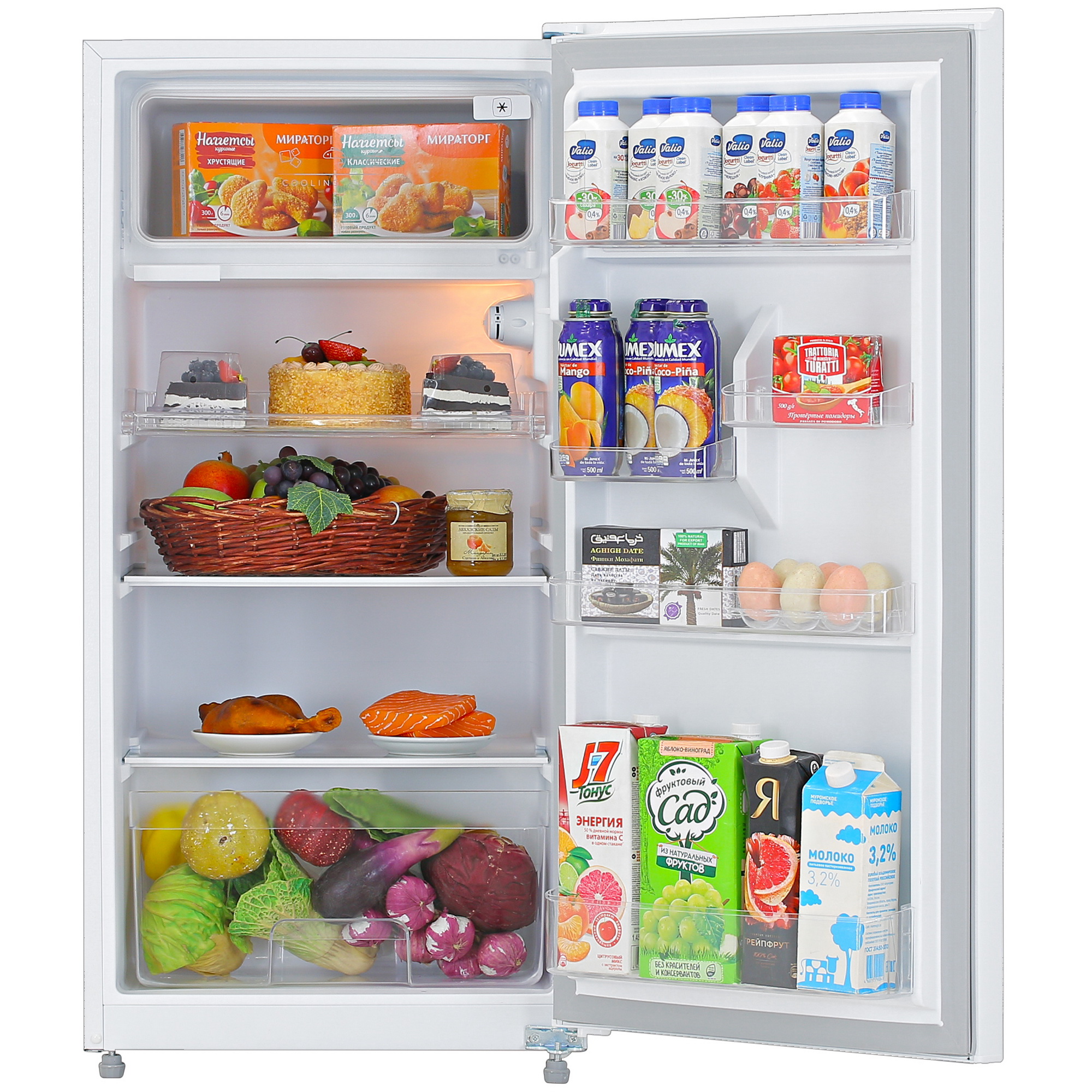 5039484 Холодильник компактный   DEXP S2-0160AMA белый STDN-0140165 - Вид №5