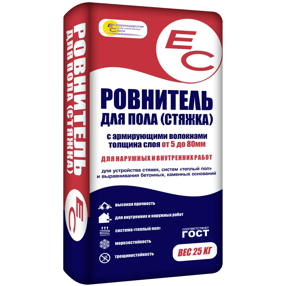 Ровнитель для пола ЕС 25 кг 82480877 STLM-2032311 EC 