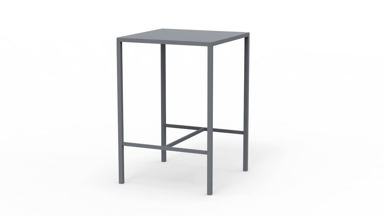 Высокий квадратный металлический садовый стол Vermobil SEASIDE ARCH-00134681 - Вид №16