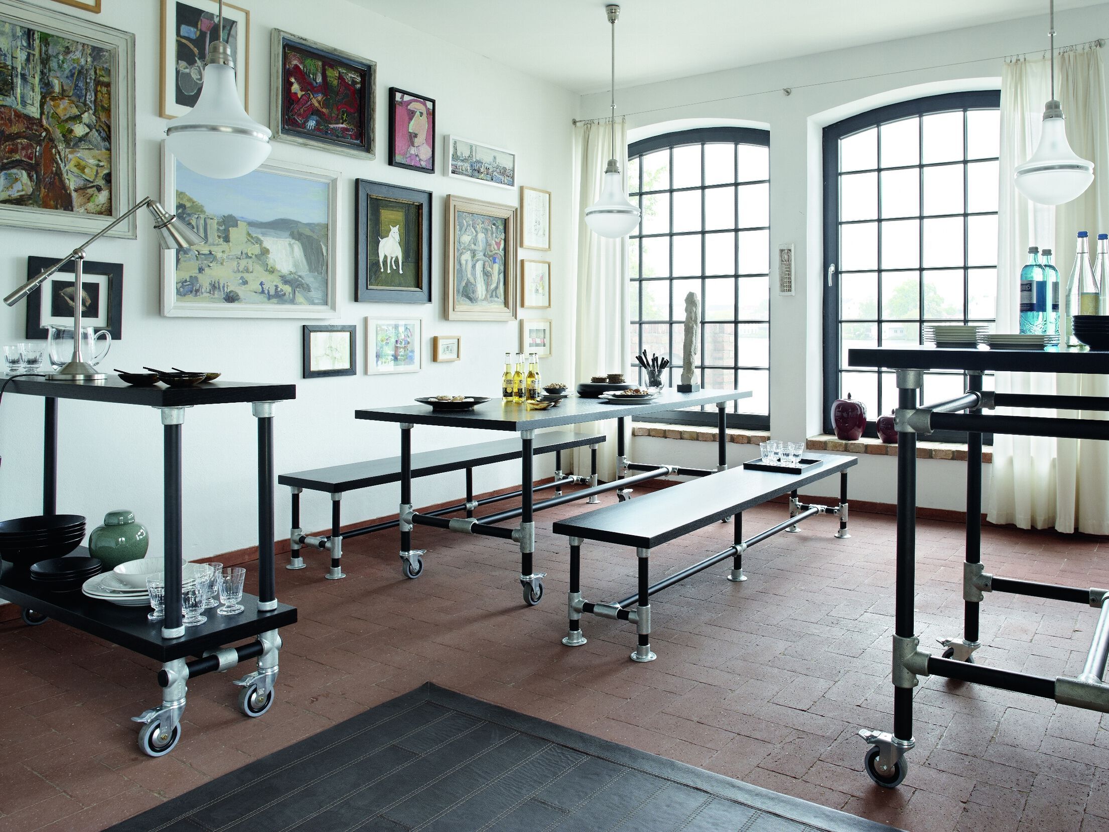 Деревянная кухонная тележка LAMBERT Industrie ARCH-00008374 - Вид №2