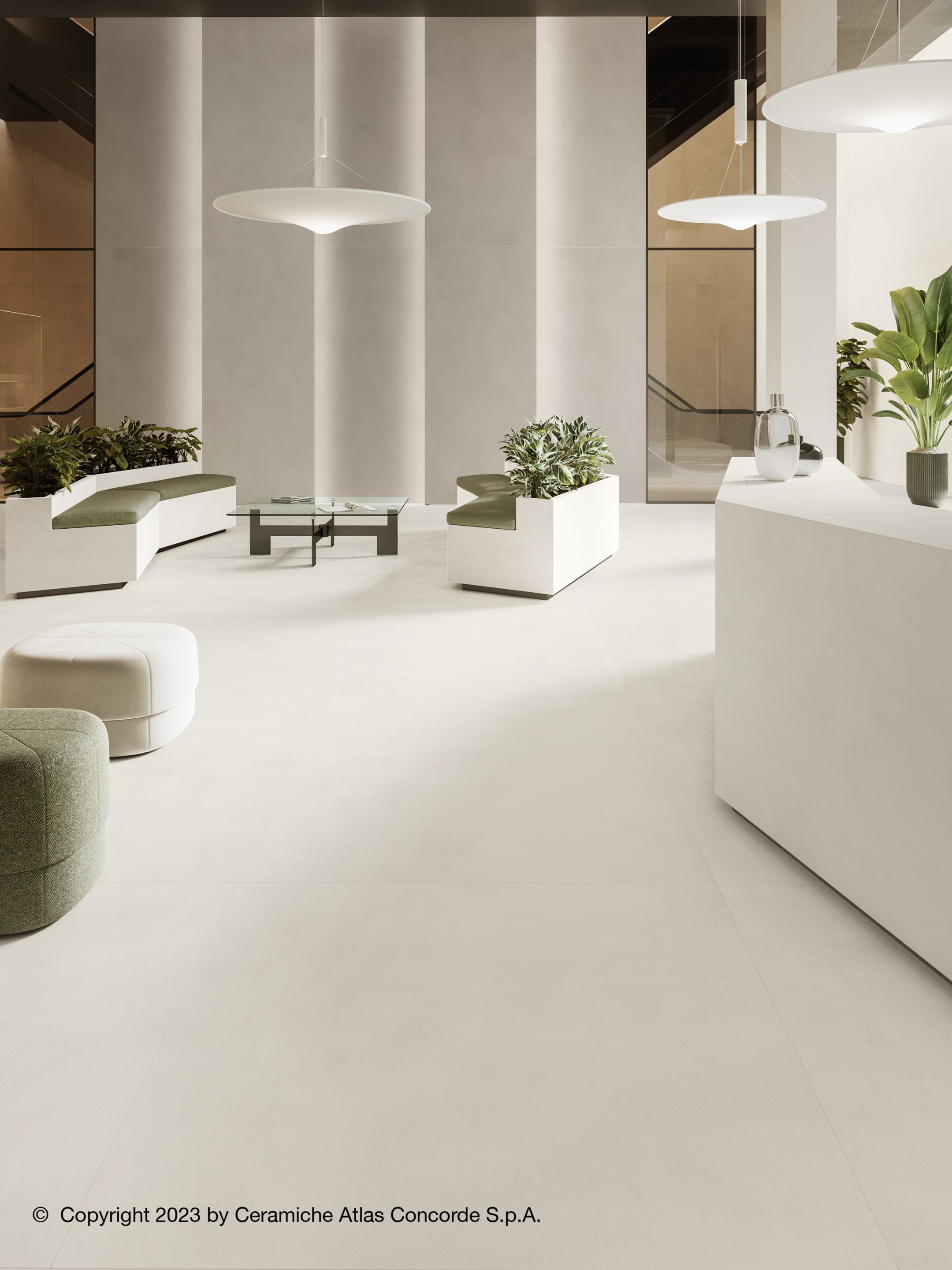 Пол / керамогранит с эффектом цемента Atlas Concorde Boost Balance ARCH-00002208 - Вид №20