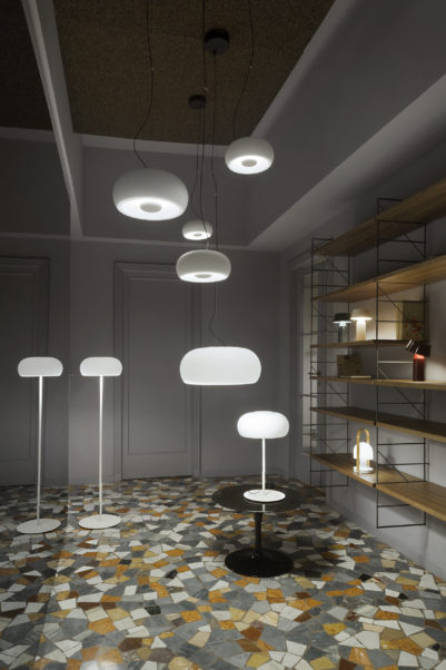 073676 Люстра 43 белая Marset Vetra  - Вид №1