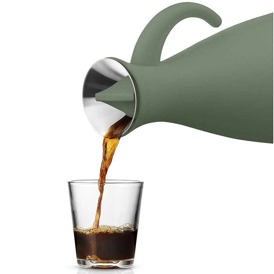 502832 Термокувшин vacuum, 1 л, 29 см, зеленый Eva Solo  - Вид №2