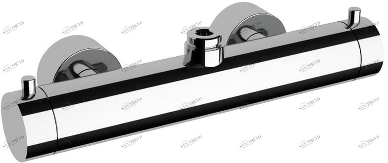 Remer Rubinetterie Смеситель для душа, однорычажный, из хромированной латуни Minimal thermo Nt 35 f