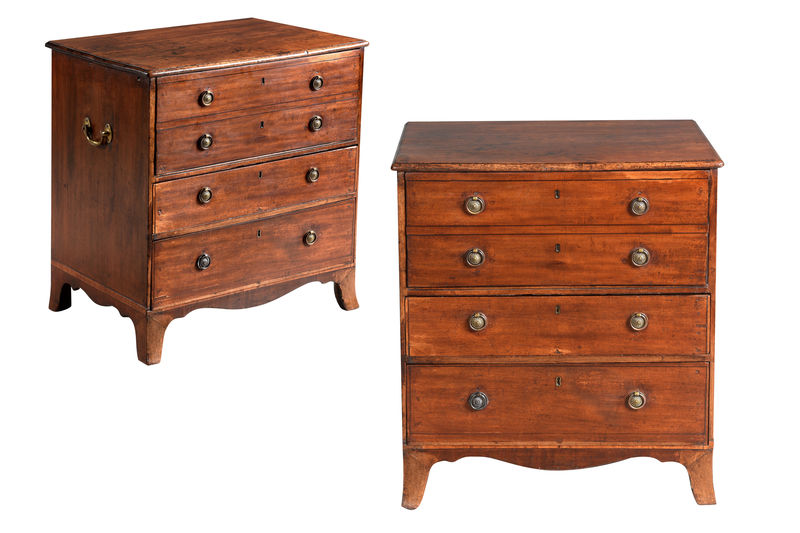 SOR27570 Комод из красного дерева с 3 ящиками ijlbrown  - Вид №5