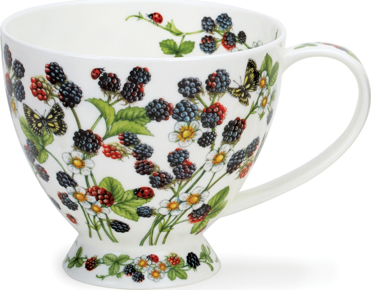 10658799 Dunoon Чашка чайная Dunoon "Ежевика.Скай" 450мл Фарфор костяной 