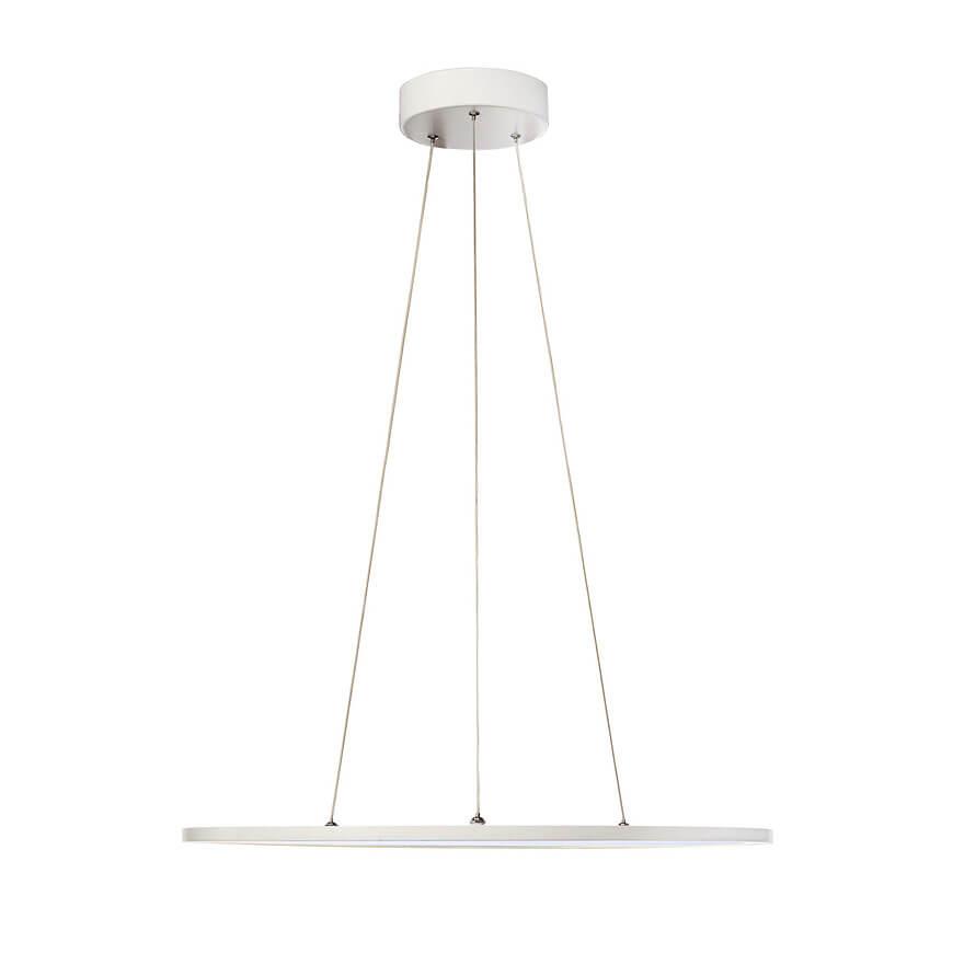 Подвесной светильник пластиковый белый SLV Led Panel Round 1001345 SLV ДИЗАЙНЕРСКИЕ, LED PANEL ROUND 00-3889748 Белый  - Вид №1