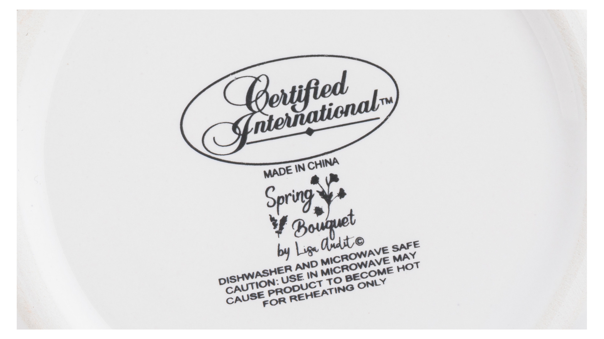 10672210 Certified International Салатник индивидуальный Certified Int. Весенний Букет.Полоски 14см, керамика Керамика  - Вид №2