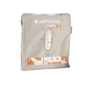 Защитный чехол для пляжного зонта Naterial 45x240x45 см полиэстер светло-серый