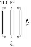 Artemide Настенный светодиодный светильник с отраженным светом Colimaçon sun-id-1428462 - Вид №2