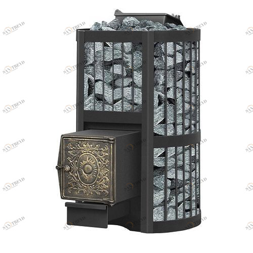 Банная печь Везувий Ураган Стандарт 22 (ДТ-4) с закрытой каменкой 3731