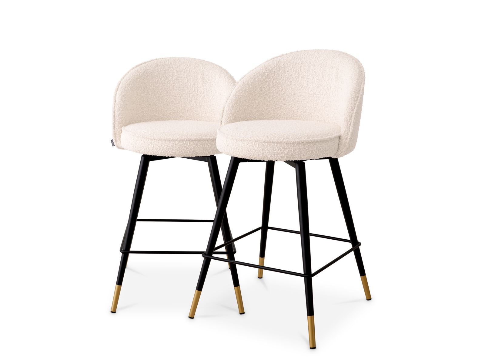 Тканевый мягкий поворотный стул Eichholtz Cooper ARCH-00074746