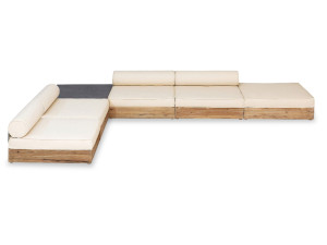 Угловой садовый диван в Sunbrella®